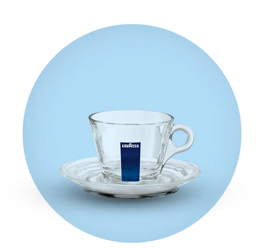 Glass Collection Cappuccino Saucer